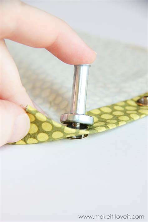 how to put metal snaps on fabric|how to attach snap buttons.